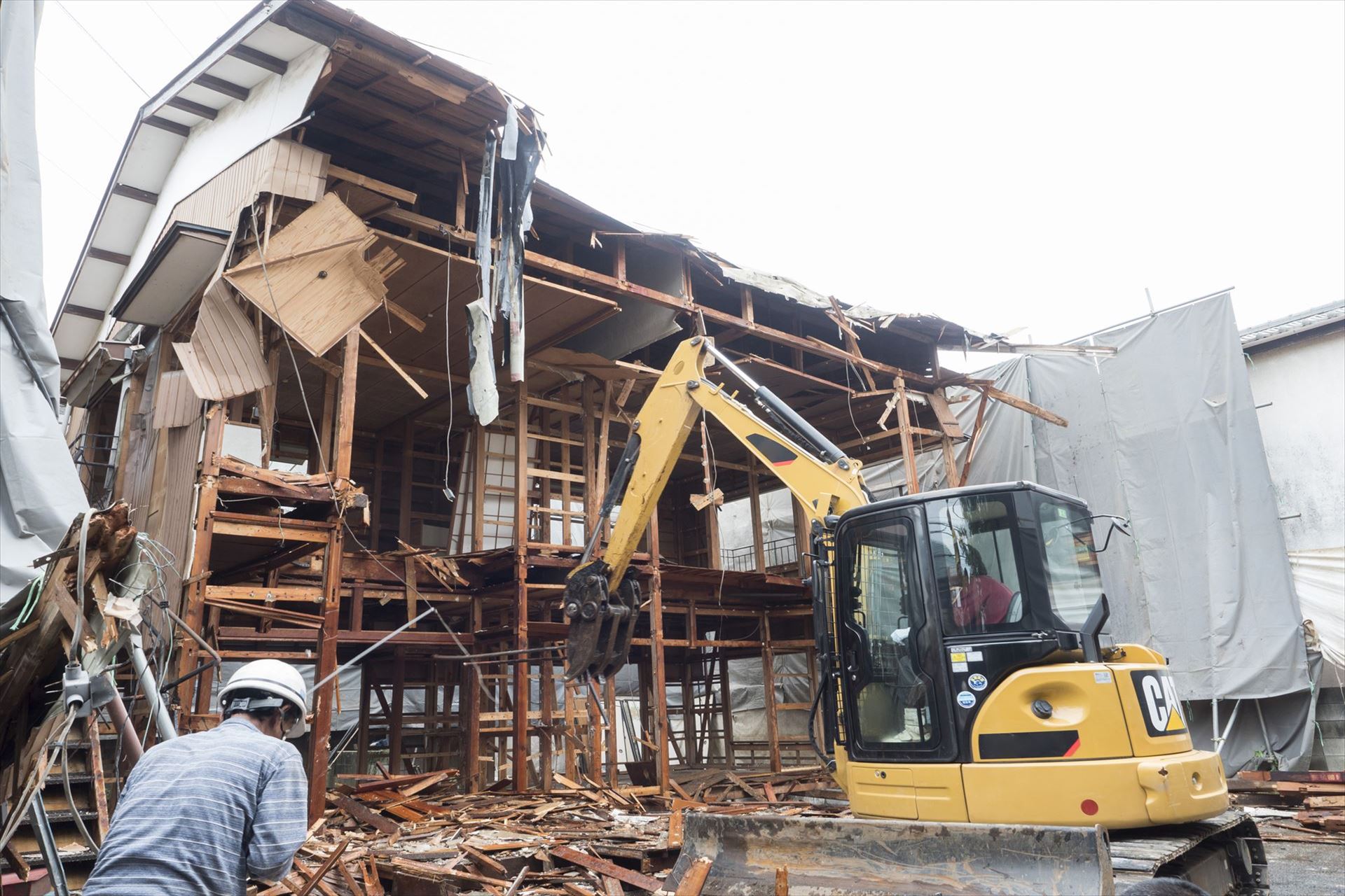 木造の撤去 | 宮城の解体なら株式会社拓創舎
